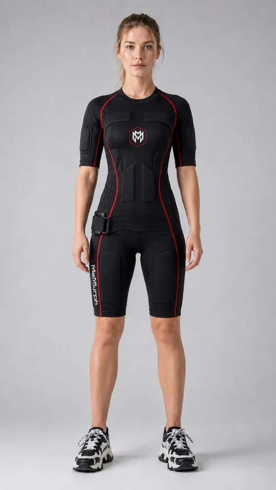 Combinaison MetaMurph EMS, coupe femme, vue de face
