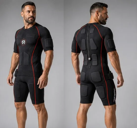 Combinaison MetaMurph, coupe homme, vue de face et de dos