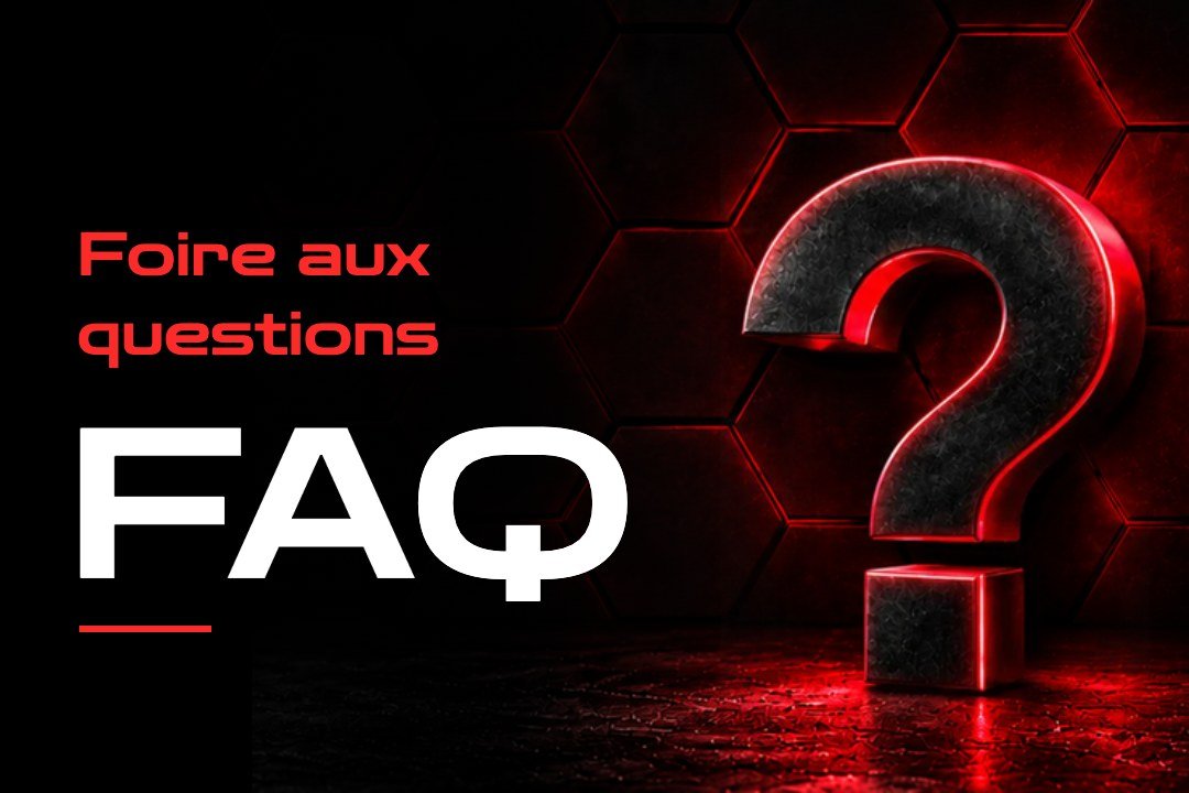 Bandeau FAQ – Foire aux questions MetaMurph Studio Bandeau Foire aux questions (FAQ) MetaMurph Studio, version mobile